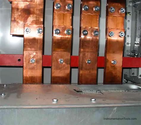 electrical connection box containing busbars|what is bus bar voltage.